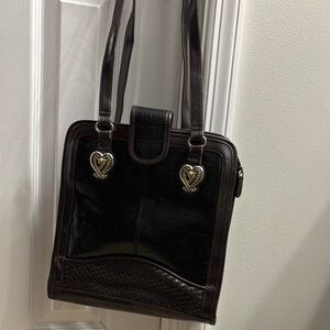 Marlo Elegant Black and Brown Women's Bag